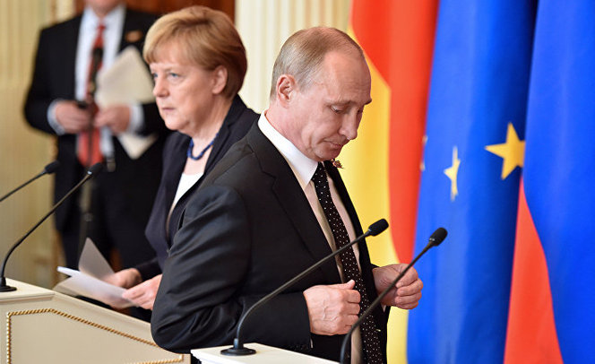 Если Путин пойдет навстречу, то Меркель наведет ему любые мосты