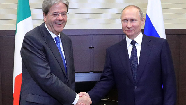Путин рассказал об участии Италии в диверсификации поставок газа из России